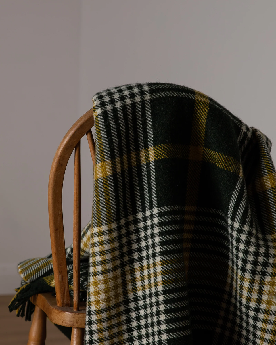 Foxford Michael Collins Throw Commemorative Throw Made in Mayo