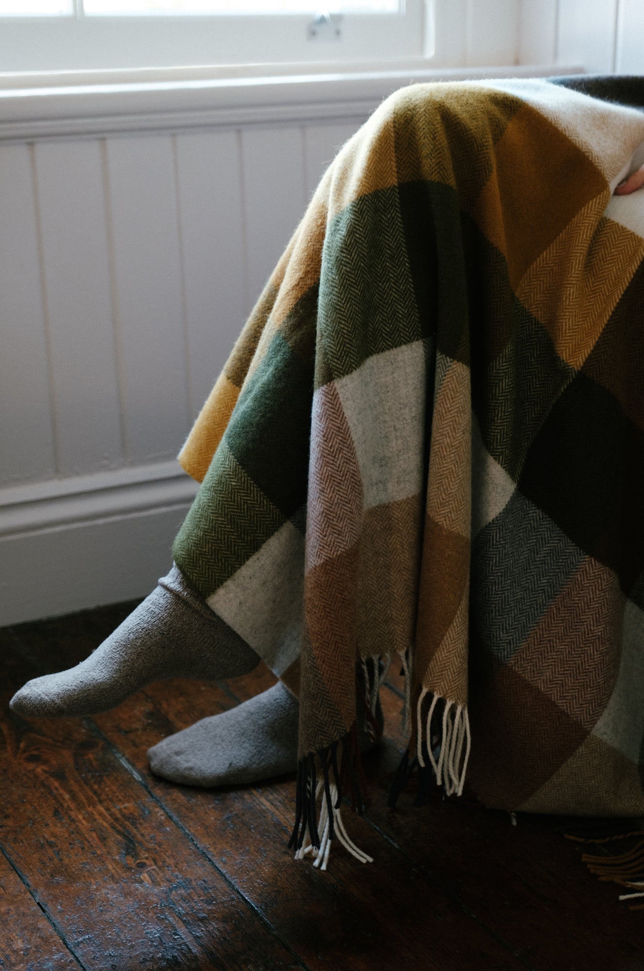 Foxford Rug Foxford Ardagh Lambswool Throw | Luxurious Comfort | Irish Made Gift